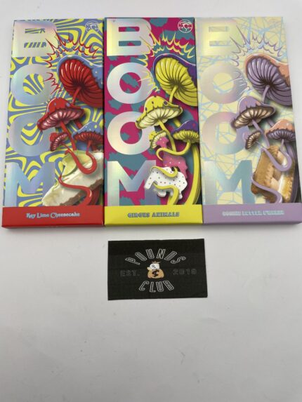 Boom Chocolate Mushroom Bars
